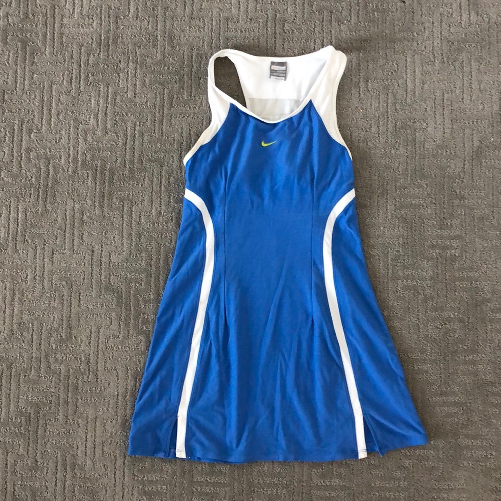 Nike Blue & White Tennis Dress